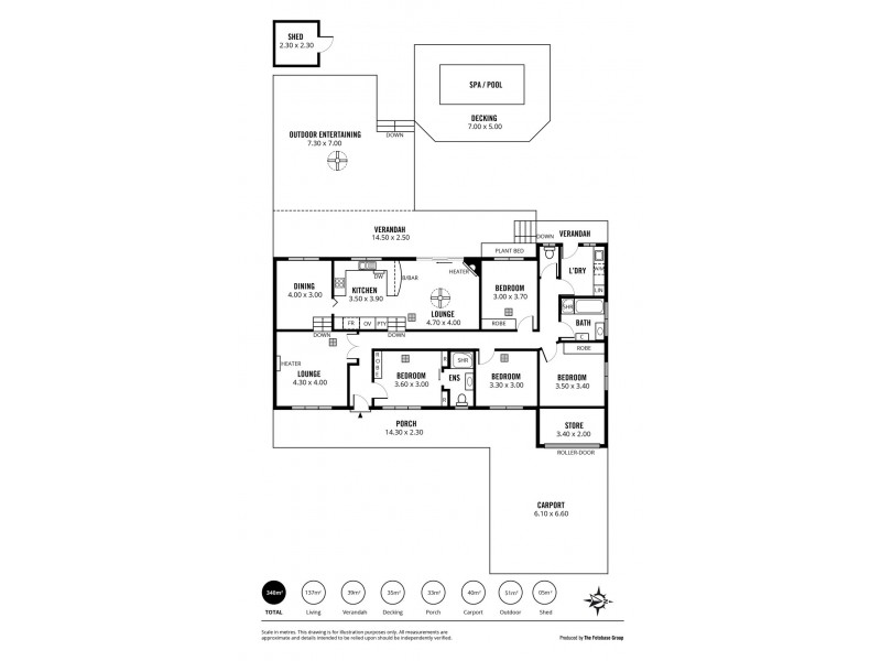 12 Leah Street, Aberfoyle Park SA 5159 Floorplan