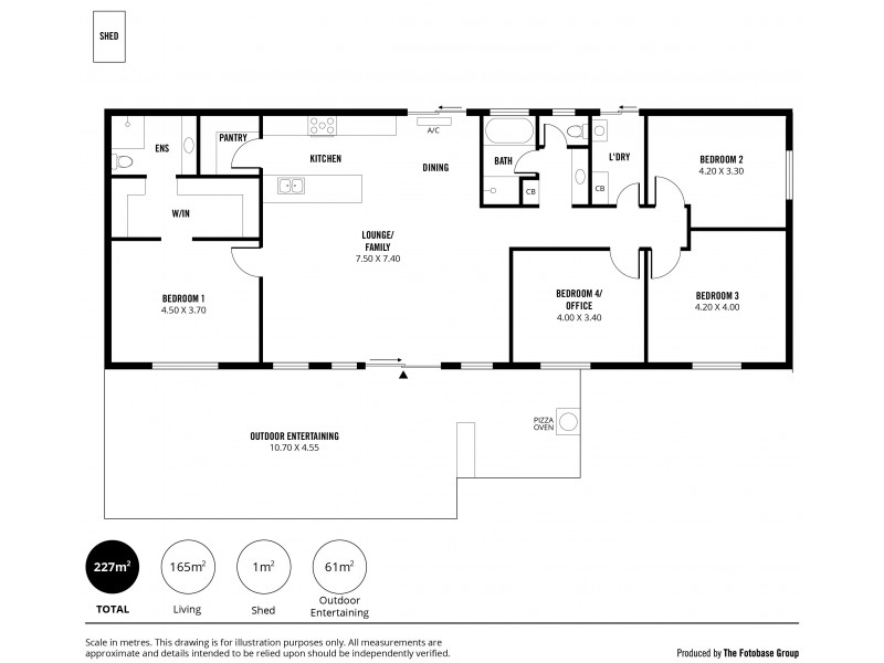 18A Featherstone Drive, Huntfield Heights SA 5163 Floorplan