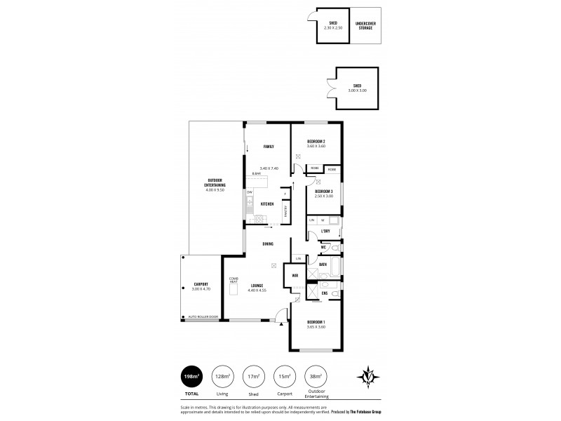 16 Hartog Street, Woodcroft SA 5162 Floorplan