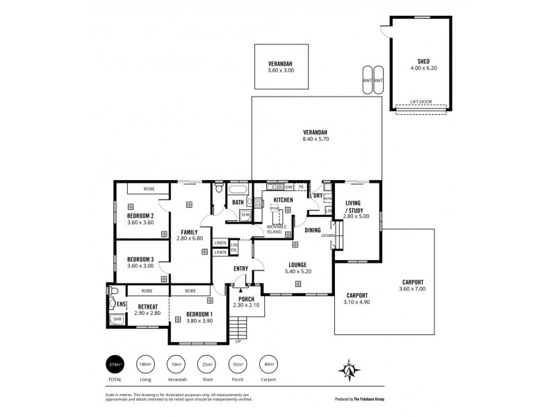 5 College Avenue, Aberfoyle Park SA 5159 Floorplan