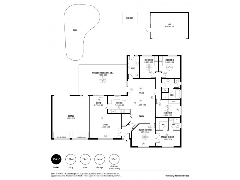 1 Brookside Walk, Aberfoyle Park SA 5159 Floorplan