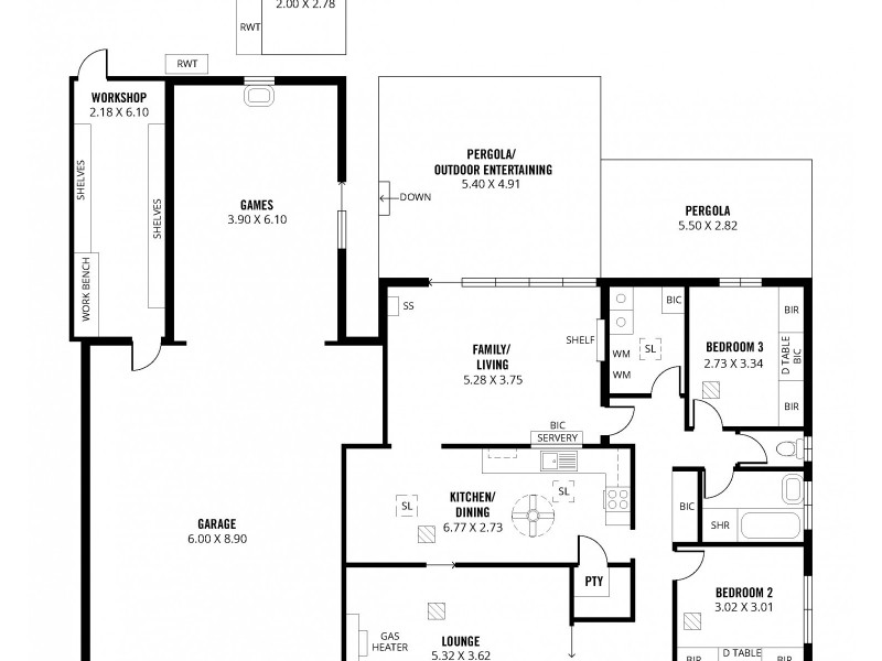 10 Resthaven Road, O’halloran Hill SA 5158 Floorplan