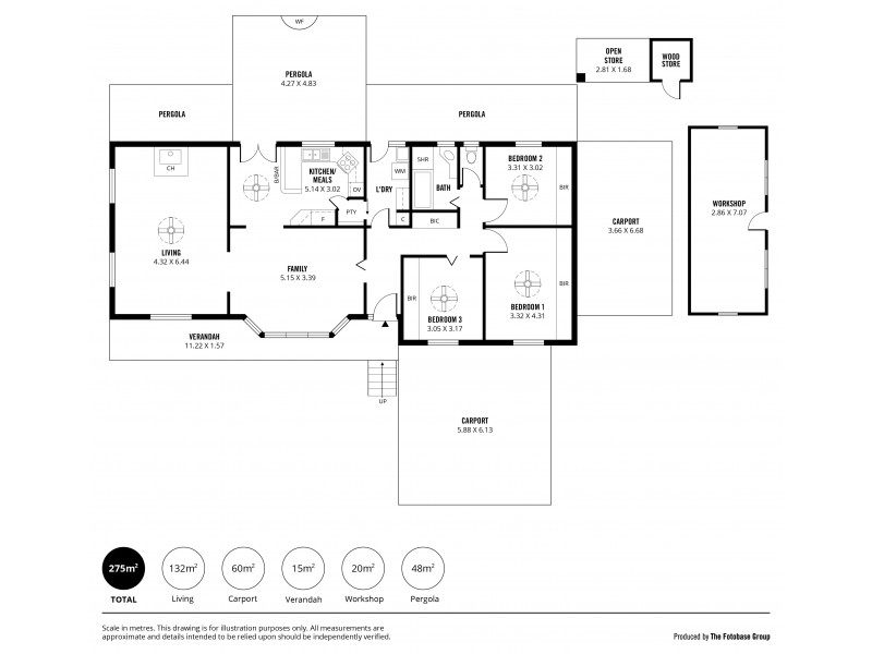 2 Rustic Avenue, Coromandel Valley SA 5051 Floorplan