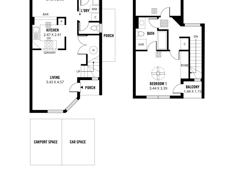 4/42 Shepherds Hill Road, Bedford Park SA 5042 Floorplan