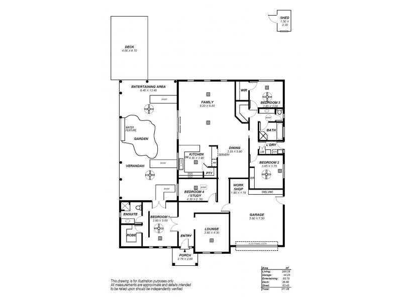 7 Coulter Street, Flagstaff Hill SA 5159 Floorplan