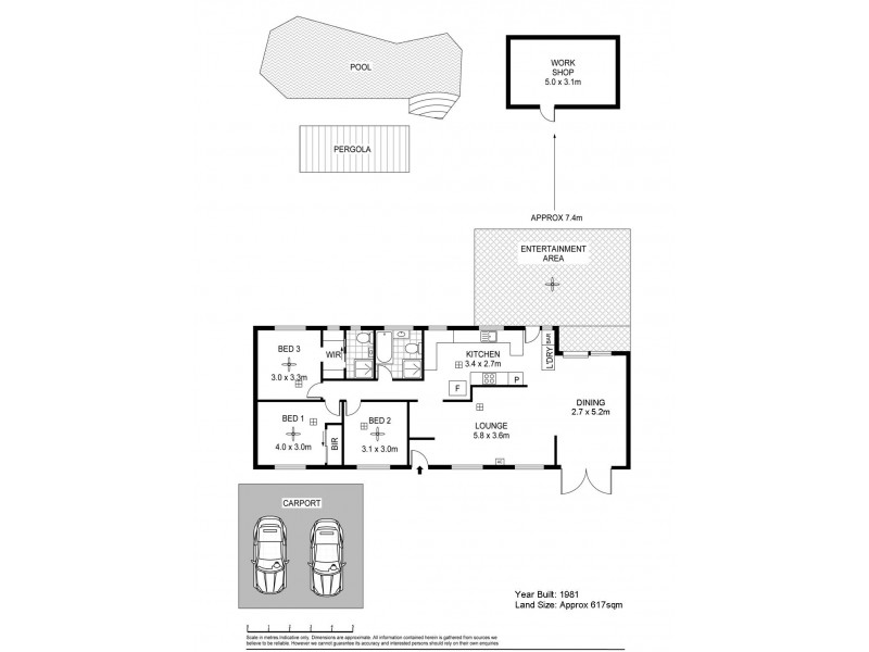 10 Emerald Street, Flagstaff Hill SA 5159 Floorplan