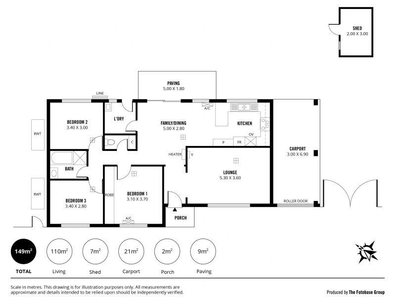 2 Gunya Court, Flagstaff Hill SA 5159 Floorplan