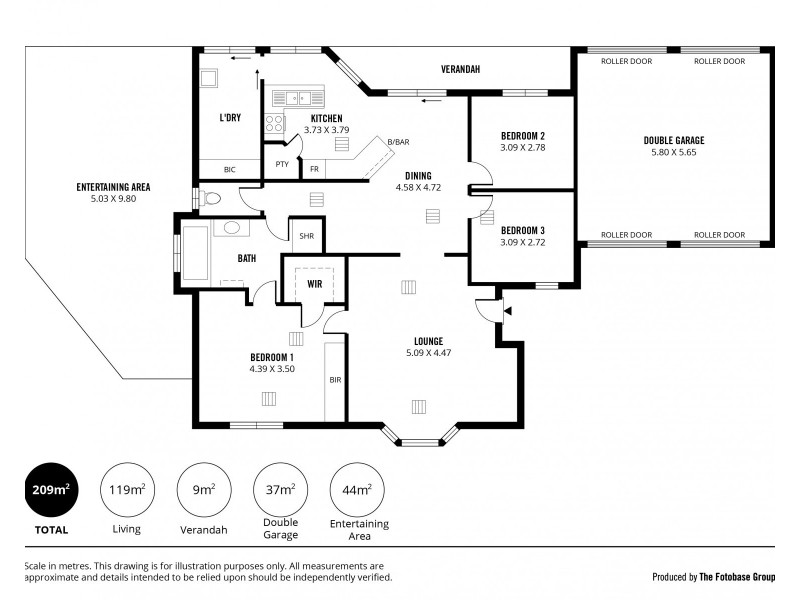 3/58A Bolton Court, Flagstaff Hill SA 5159 Floorplan