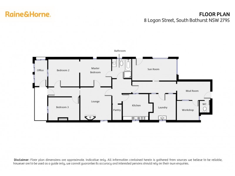 8 Logan Street, South Bathurst NSW 2795 Floorplan