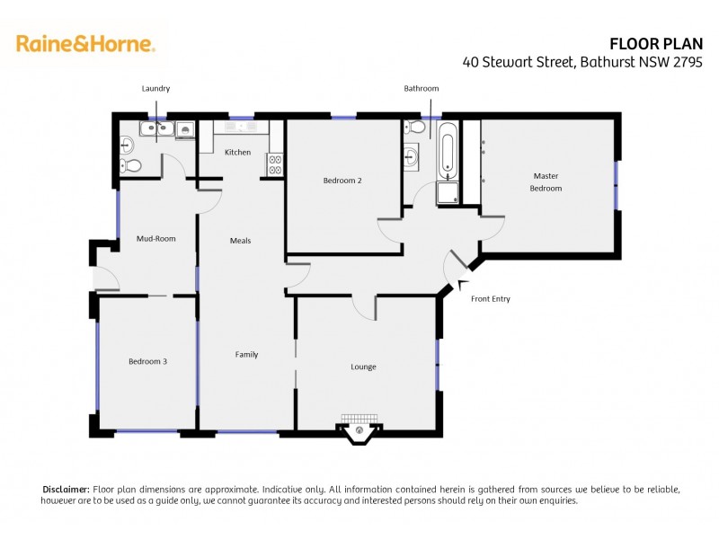 40 Stewart Street, Bathurst NSW 2795 Floorplan