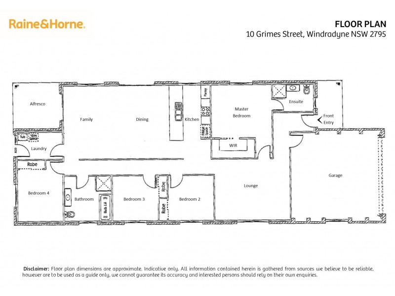 10 Grimes Street, Windradyne NSW 2795 Floorplan