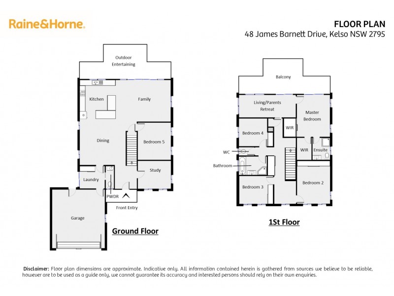 48 James Barnet Drive, Kelso NSW 2795 Floorplan