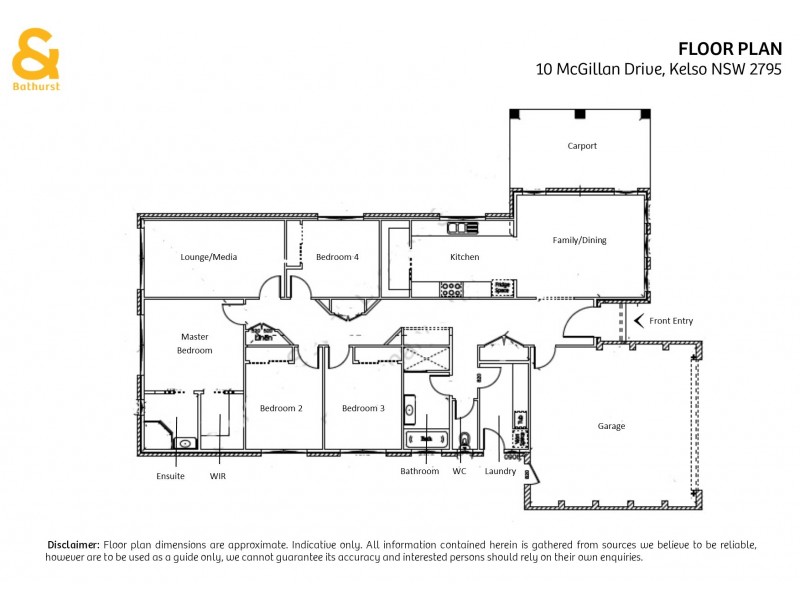10 McGillan Drive, Kelso NSW 2795 Floorplan