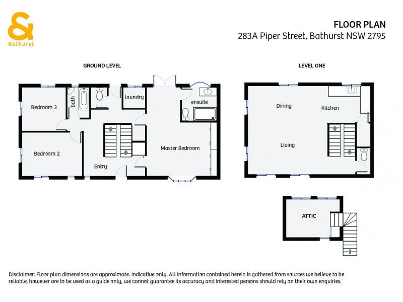 283a Piper Street, Bathurst NSW 2795 Floorplan