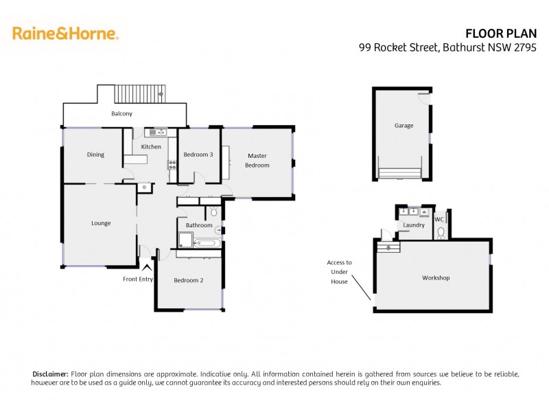 99 Rocket Street, Bathurst NSW 2795 Floorplan