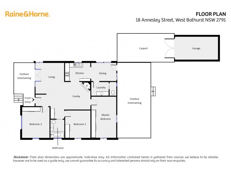 18 Annesley Street, West Bathurst NSW 2795 Floorplan