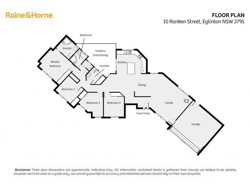 10 Ranken Street, Eglinton NSW 2795 Floorplan