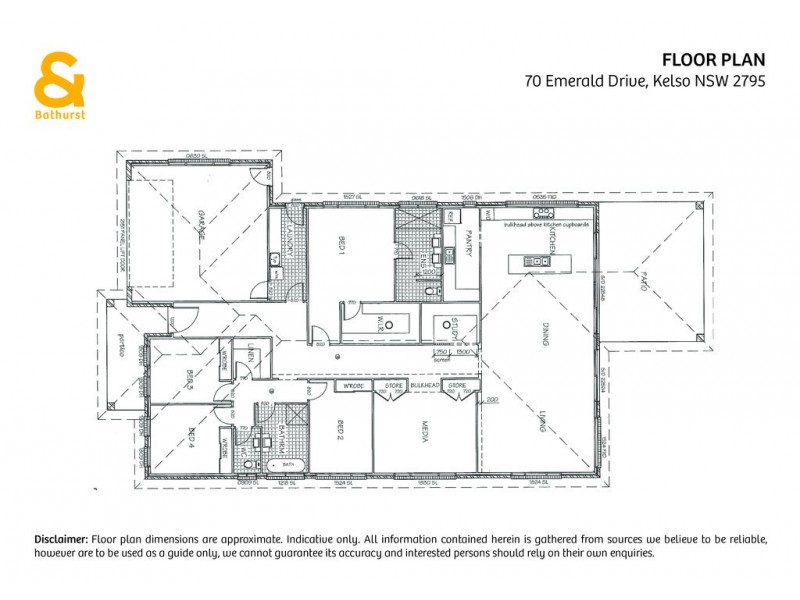 70 Emerald Drive, Kelso NSW 2795 Floorplan