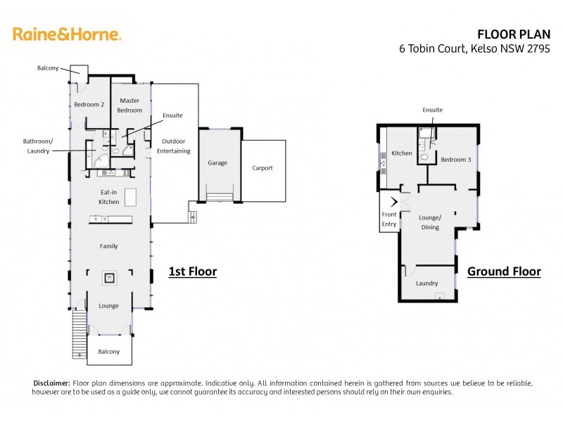 6 Tobin Court, Kelso NSW 2795 Floorplan