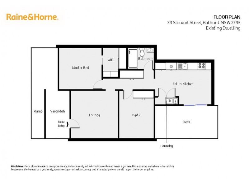 33 Stewart Street, Bathurst NSW 2795 Floorplan