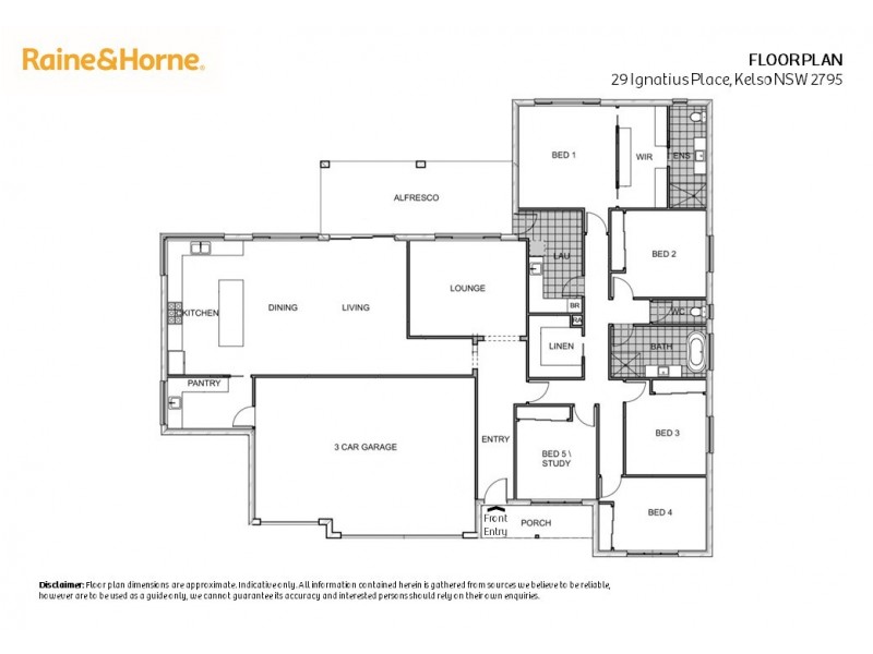 29 Ignatius Place, Kelso NSW 2795 Floorplan