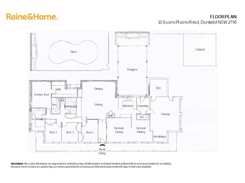 10A Evans Plains Road, Bathurst NSW 2795 Floorplan