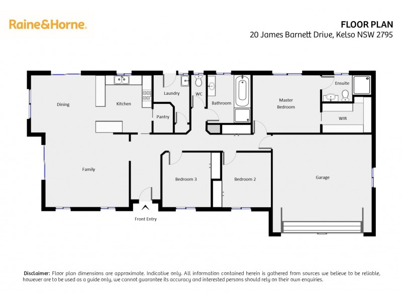 20 James Barnet Drive, Kelso NSW 2795 Floorplan