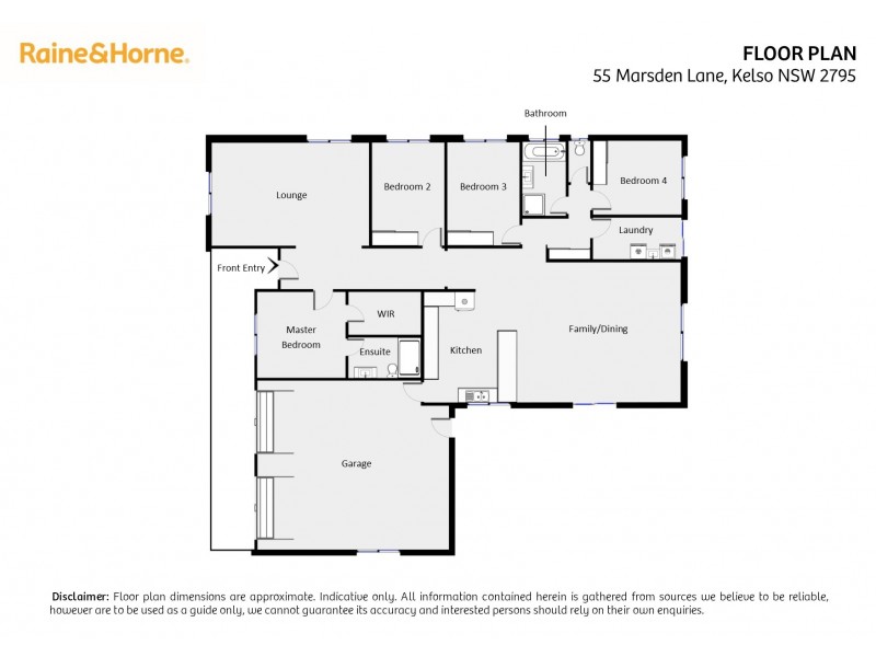 55 Marsden Lane, Kelso NSW 2795 Floorplan