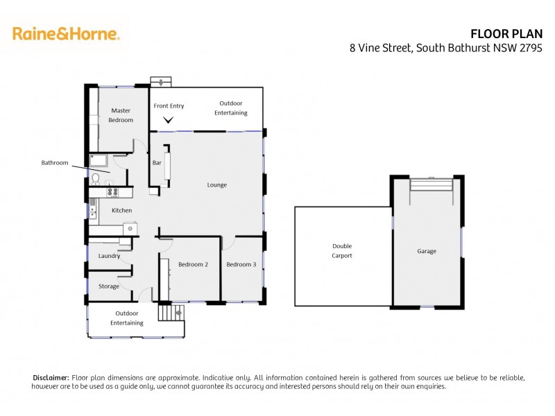 8 Vine Street, South Bathurst NSW 2795 Floorplan