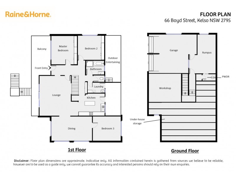 66 Boyd Street, Kelso NSW 2795 Floorplan