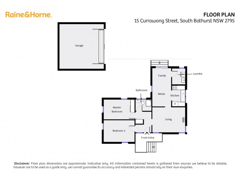 15 Currawong Street, South Bathurst NSW 2795 Floorplan