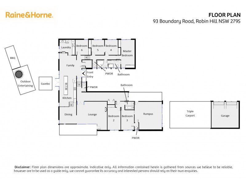 93 Boundary Road, Robin Hill NSW 2795 Floorplan