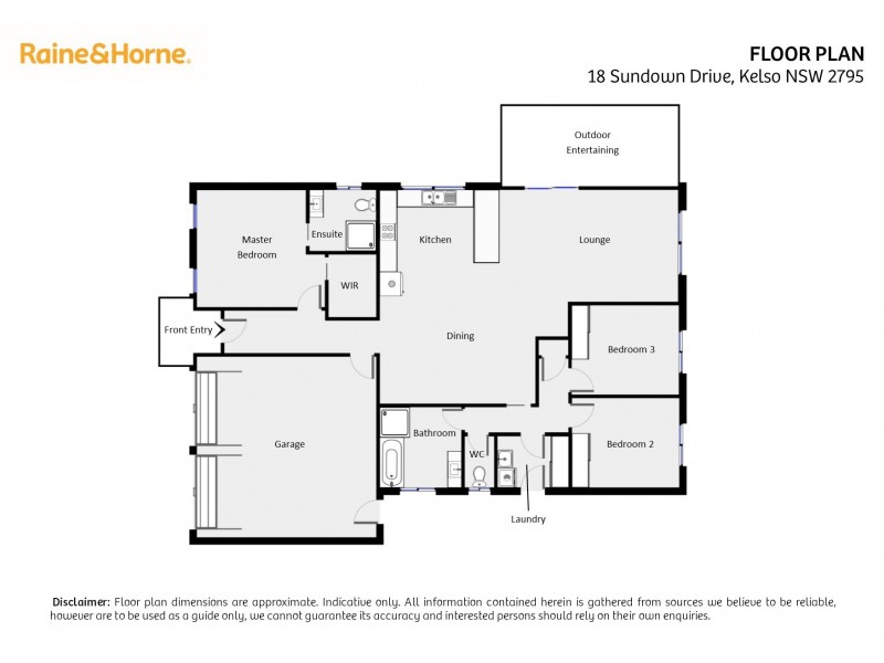 18 Sundown Drive, Kelso NSW 2795 Floorplan