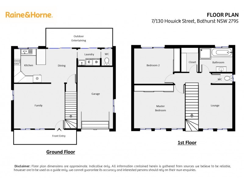 7/130 Howick Street, Bathurst NSW 2795 Floorplan
