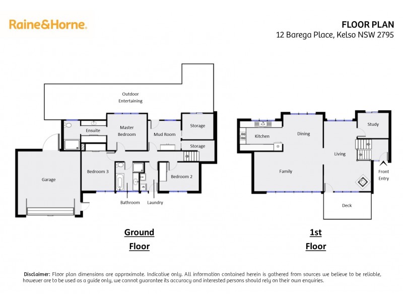 12 Barega Place, Kelso NSW 2795 Floorplan