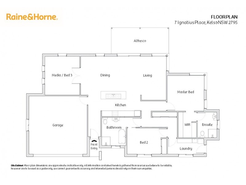 7 Ignatius Place, Kelso NSW 2795 Floorplan