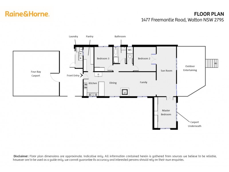 1477 Freemantle Road, Watton NSW 2795 Floorplan