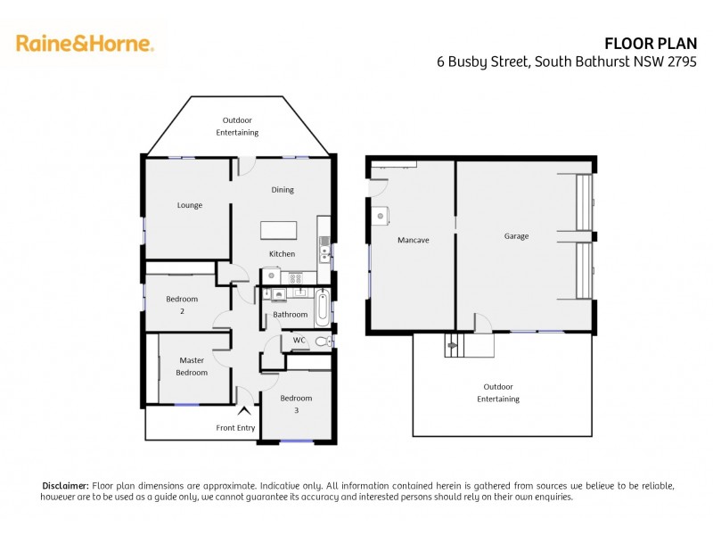 6 Busby Street, South Bathurst NSW 2795 Floorplan