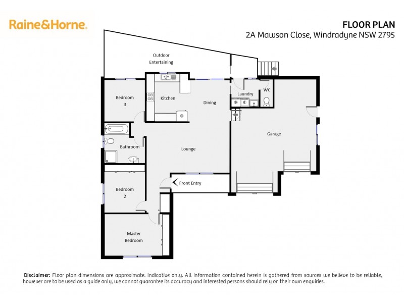 2a Mawson Close, Windradyne NSW 2795 Floorplan