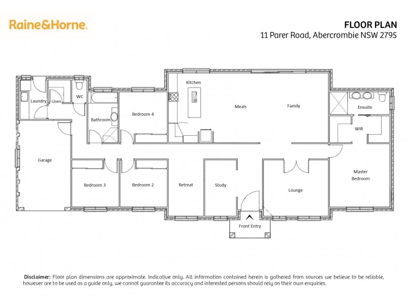 11 Parer Road, Abercrombie NSW 2795 Floorplan