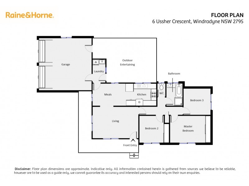 6 Ussher Crescent, Windradyne NSW 2795 Floorplan