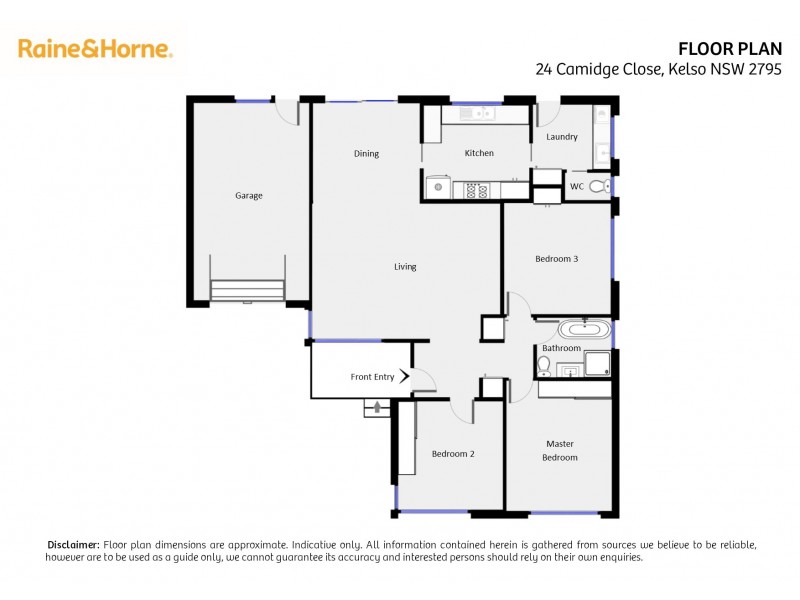 24 Camidge Close, Kelso NSW 2795 Floorplan