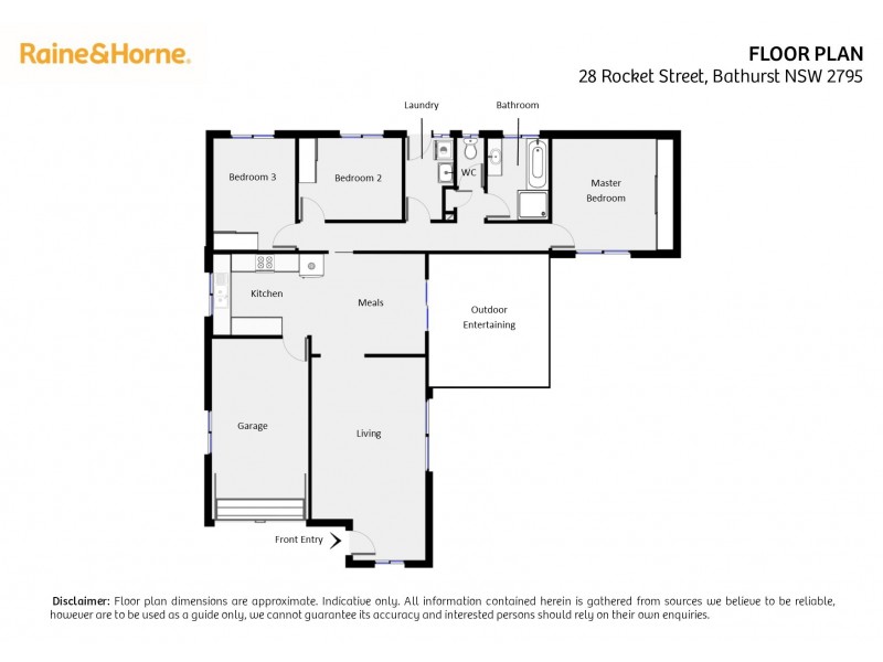 28 Rocket Street, South Bathurst NSW 2795 Floorplan