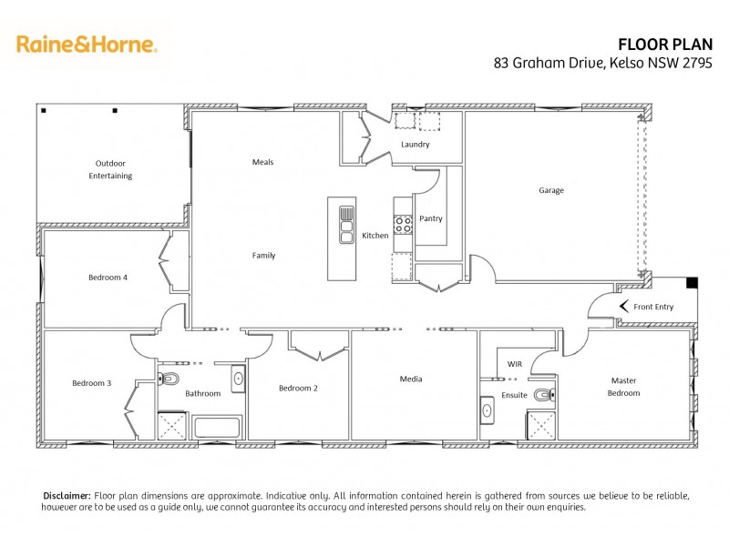 83 Graham Drive, Kelso NSW 2795 Floorplan