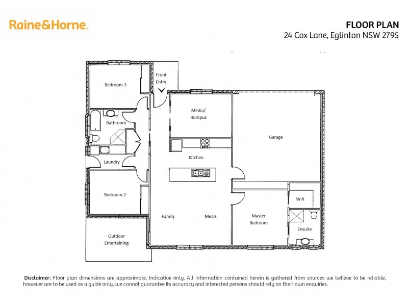 24 Cox Lane, Eglinton NSW 2795 Floorplan