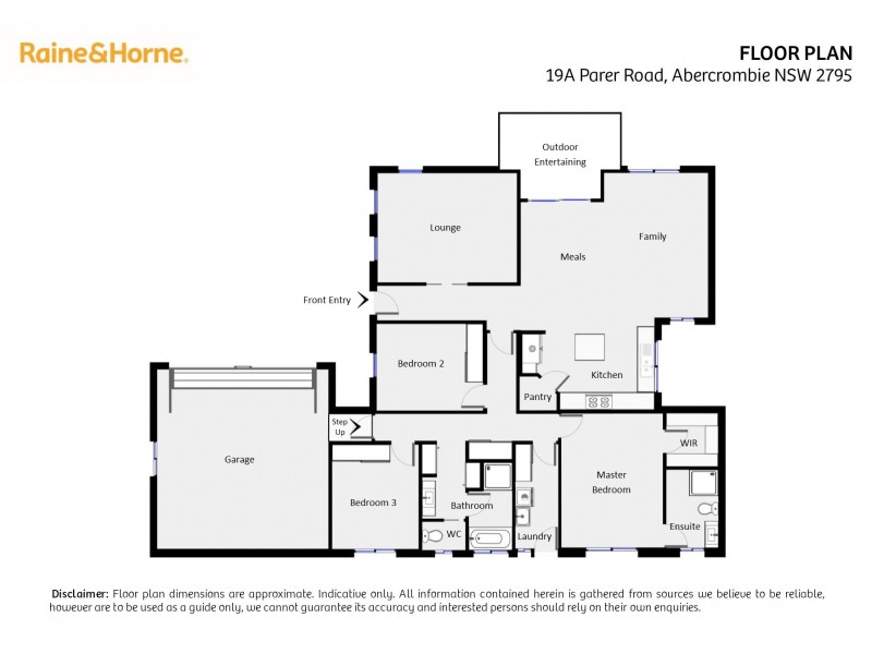 19A Parer Road, Abercrombie NSW 2795 Floorplan