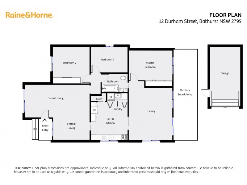 12 Durham Street, Bathurst NSW 2795 Floorplan