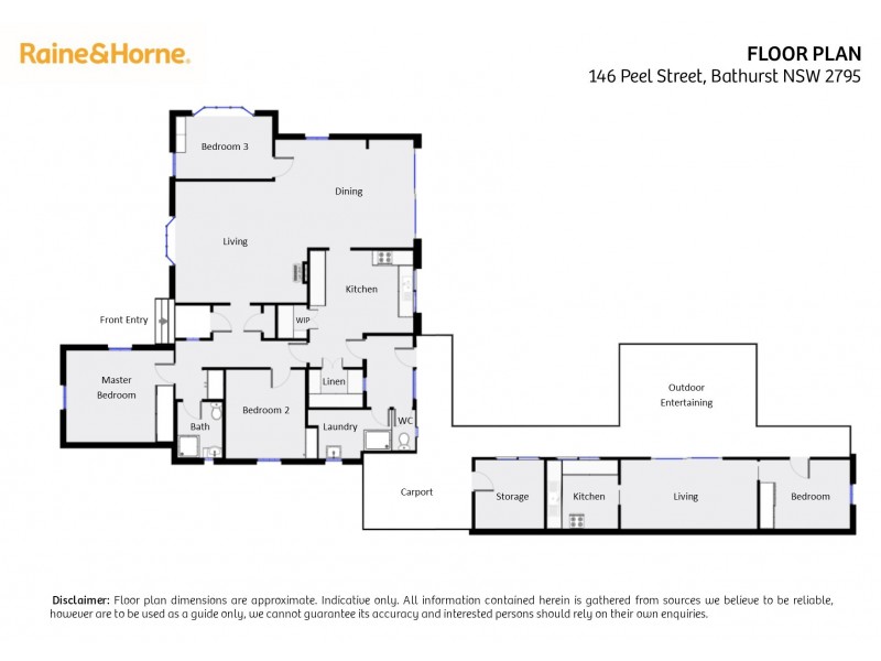 146 Peel Street, Bathurst NSW 2795 Floorplan