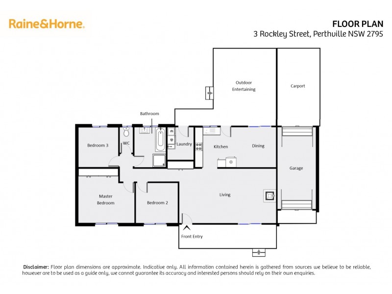 3 Rockley Street, Perthville NSW 2795 Floorplan