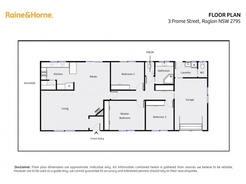 3 Frome Street, Raglan NSW 2795 Floorplan